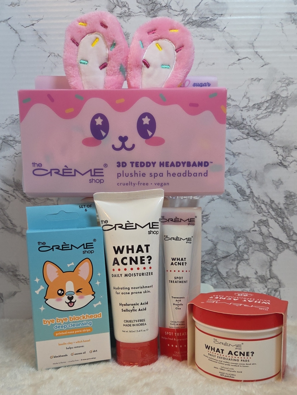 The Creme Shop What Acne? Skincare Set NWT